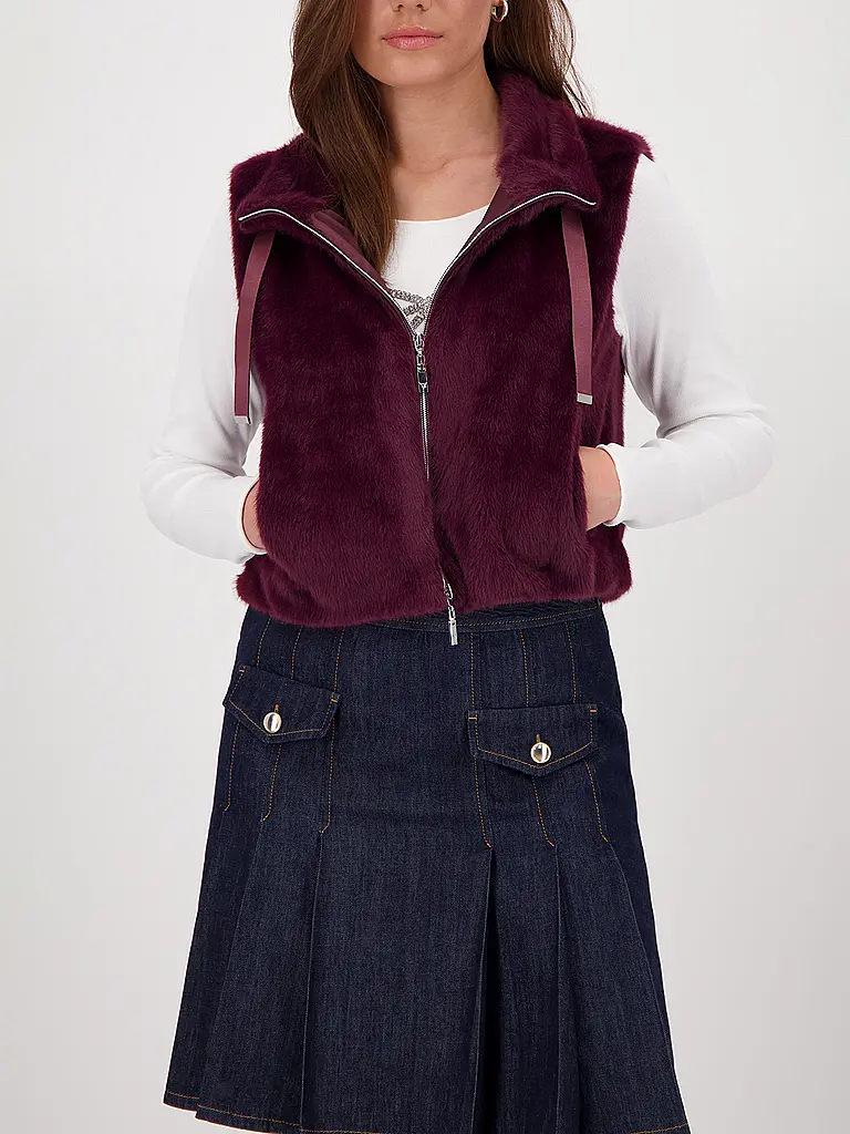 MONARI | Gilet effetto pelliccia | 