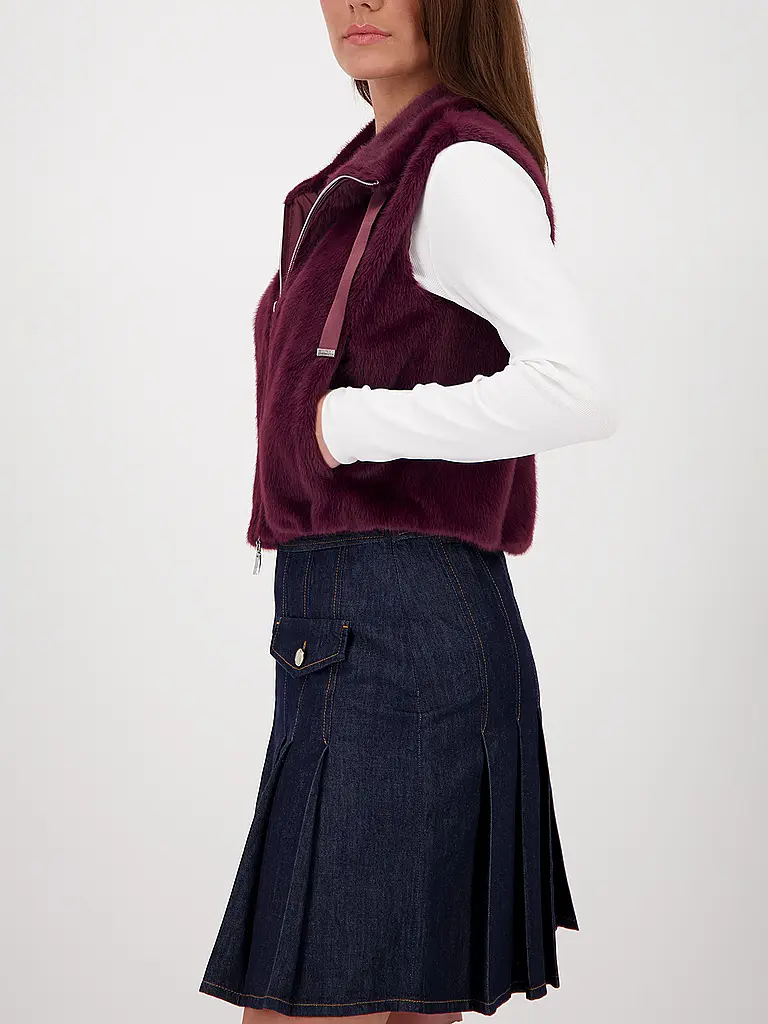 MONARI | Gilet effetto pelliccia | 