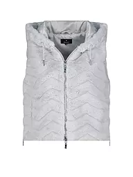 MONARI | Gilet in Felloptik | Grigio