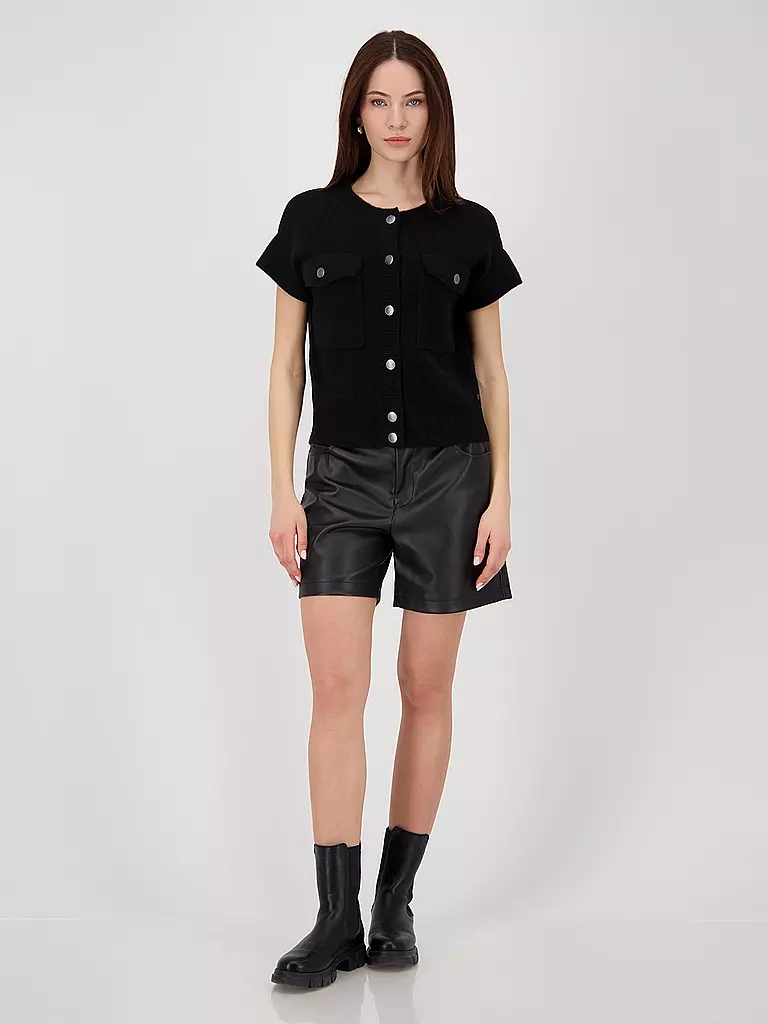 MONARI | Gilet in maglia | Nero