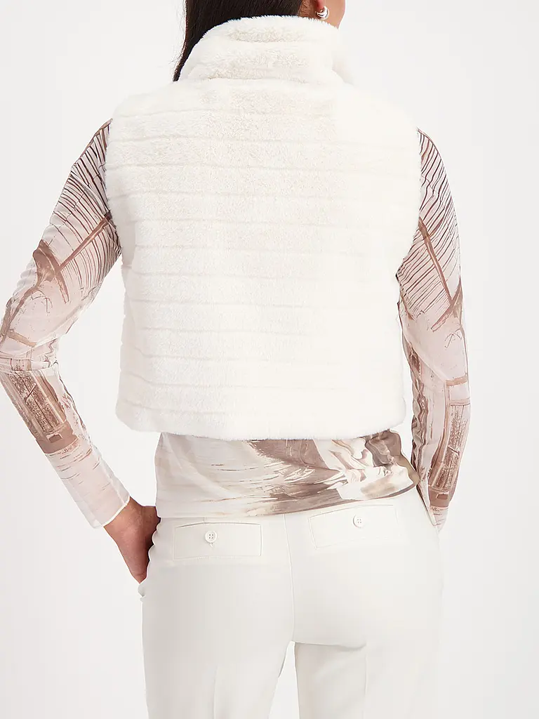 MONARI | Gilet in pelliccia sintetica
Marca: MONARI
Colore: beige
Categorie: Moda, Donna
Lunghezza manica: Senza maniche
Materiale: Pelliccia sintetica, Poliestere / Poliammide
Forma del colletto: Collo alto
Motivo: Tinta unita
Vestibilità (capispalla): Regular |