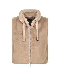 MONARI | Gilet in pelliccia sintetica | Beige