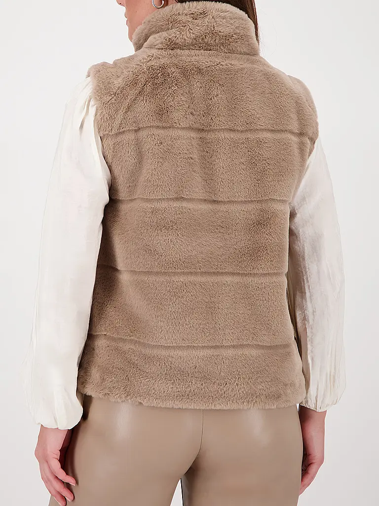 MONARI | Gilet in pelliccia sintetica | 