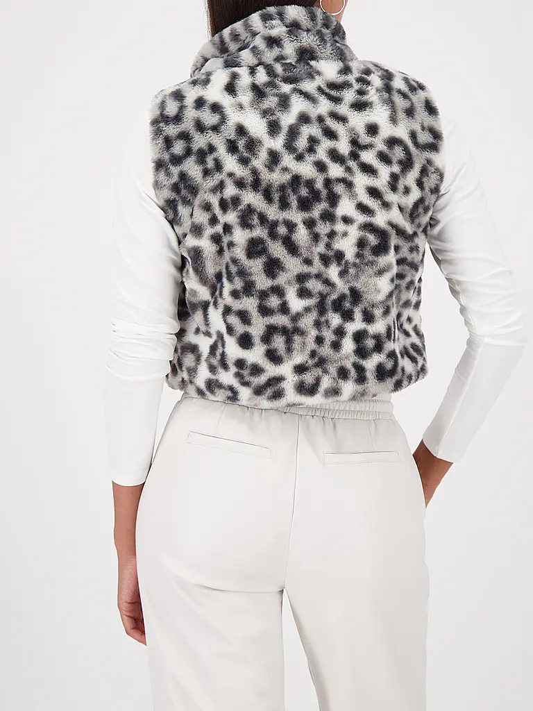 MONARI | Gilet in pelliccia sintetica | Beige