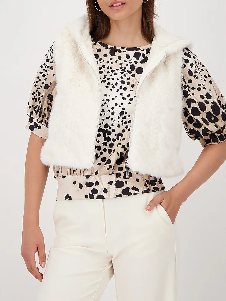 MONARI | Gilet in pelliccia sintetica | 