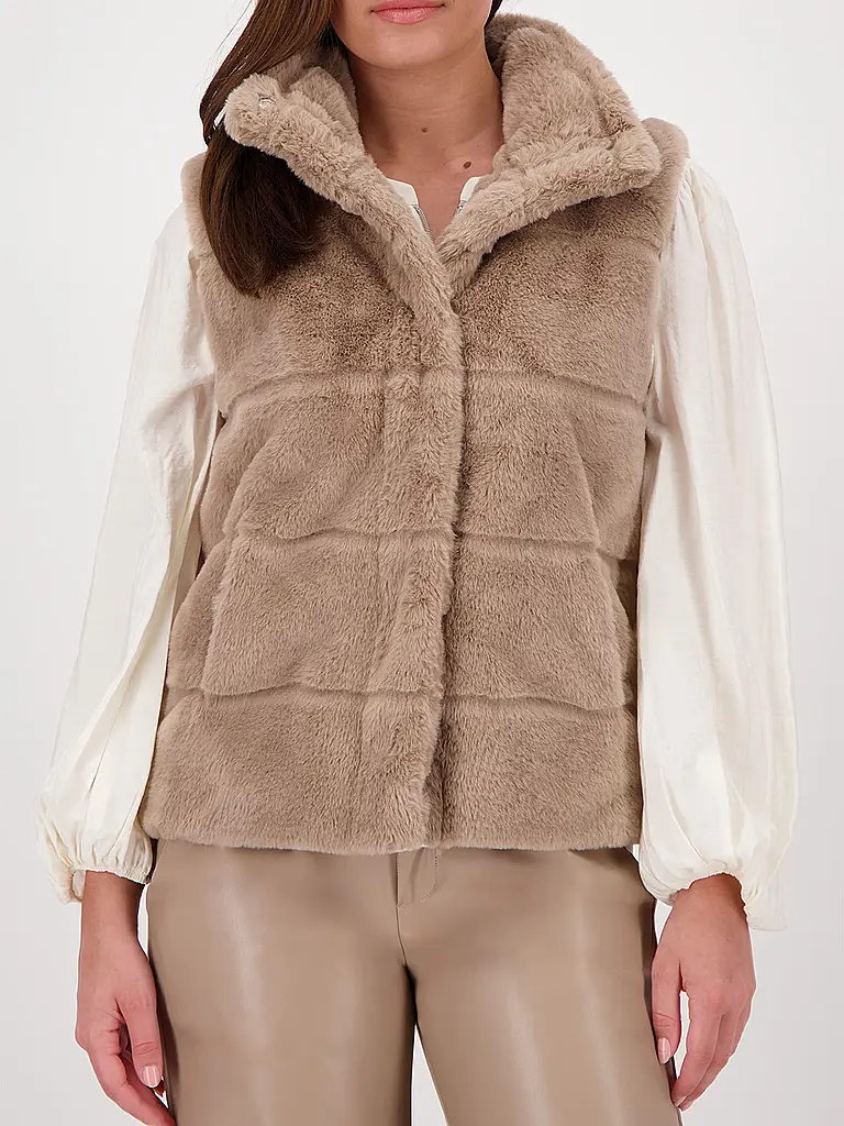 MONARI | Gilet in pelliccia sintetica | 