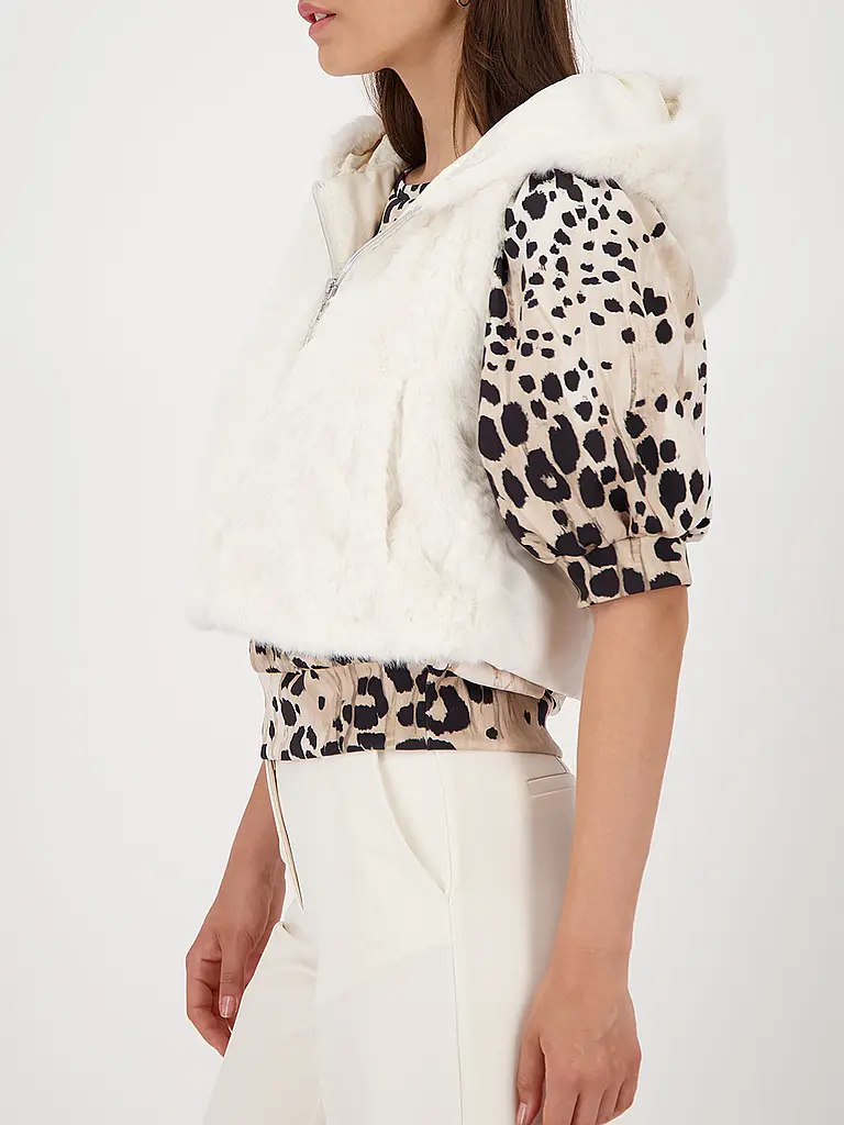 MONARI | Gilet in pelliccia sintetica | 