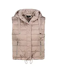 MONARI | Gilet trapuntato | Cammello