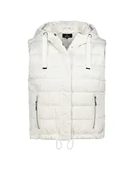 MONARI | Gilet trapuntato | Crema