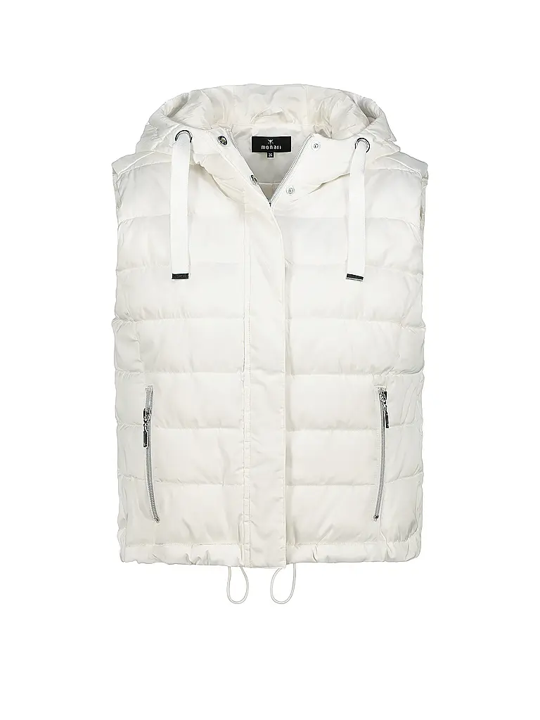 MONARI | Gilet trapuntato | Crema