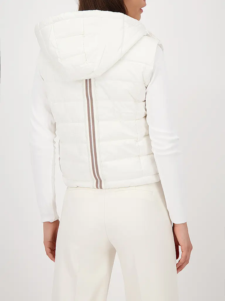 MONARI | Gilet trapuntato | Crema