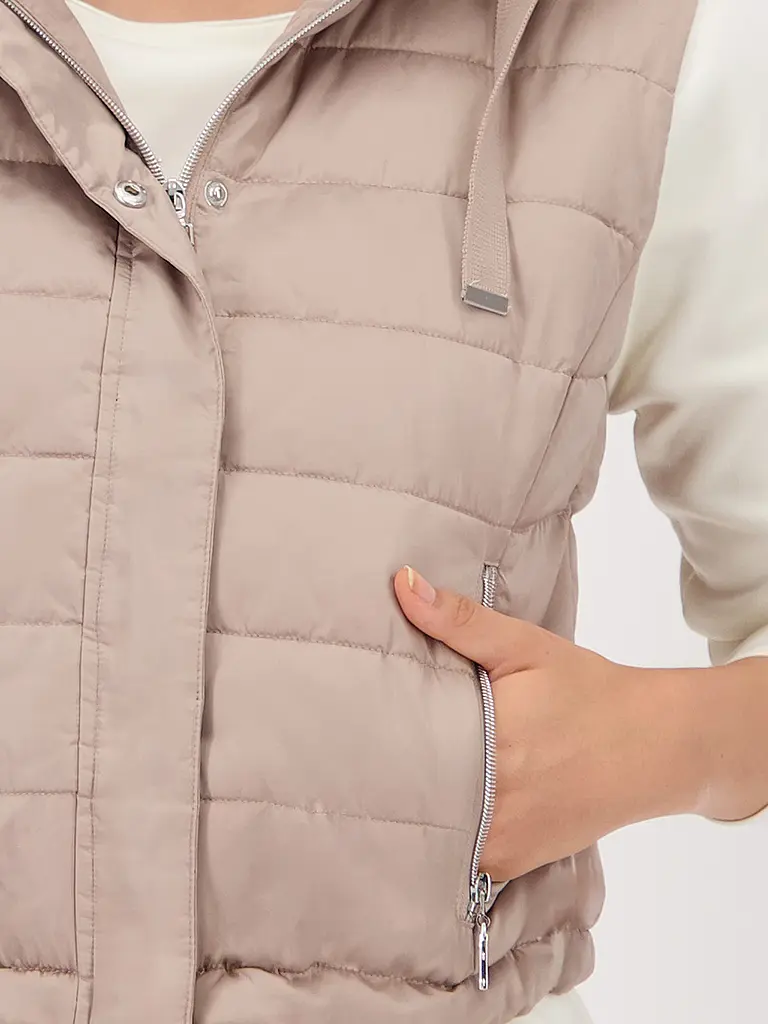 MONARI | Gilet trapuntato | 