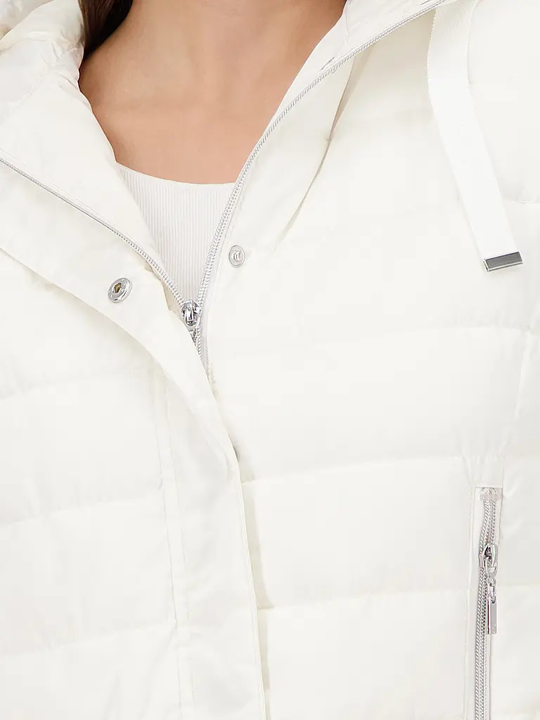 MONARI | Gilet trapuntato | Crema