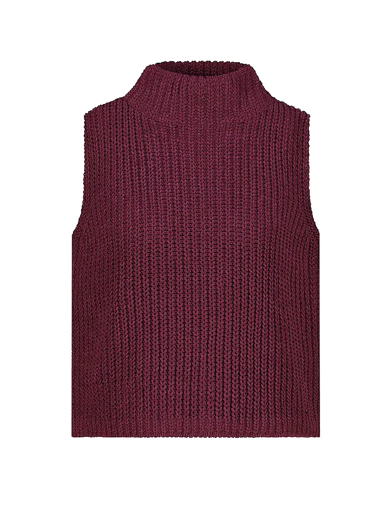 MONARI | Gilet | Rosso scuro
