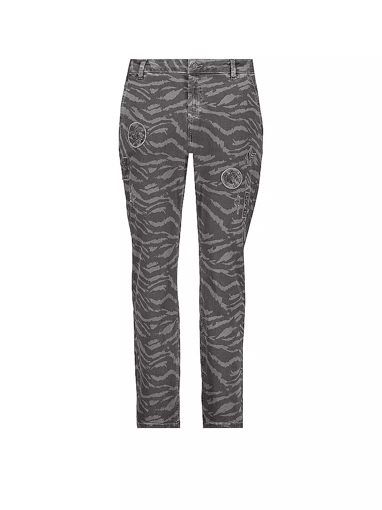 MONARI | Hose  Slim Fit  | Nero