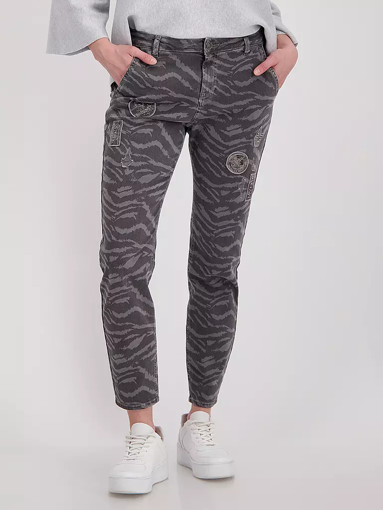 MONARI | Hose  Slim Fit  | Nero