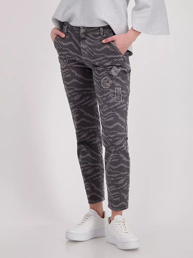 MONARI | Hose  Slim Fit  | Nero