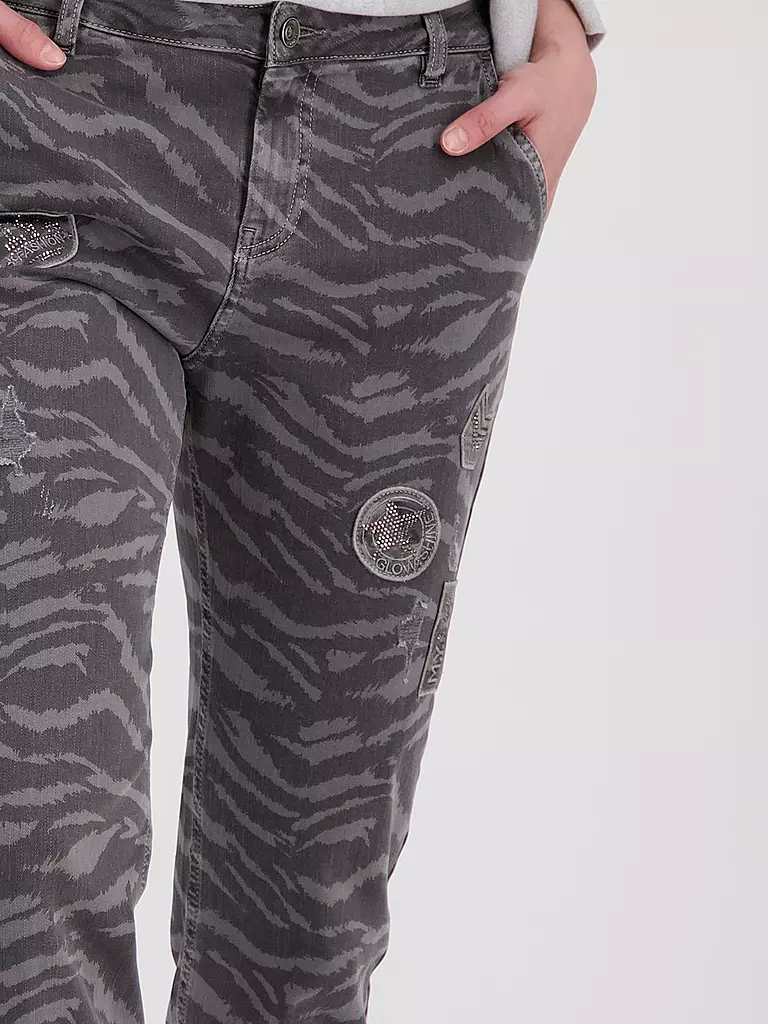 MONARI | Hose  Slim Fit  | Nero