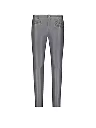 MONARI | Hose in Lederoptik | Grigio