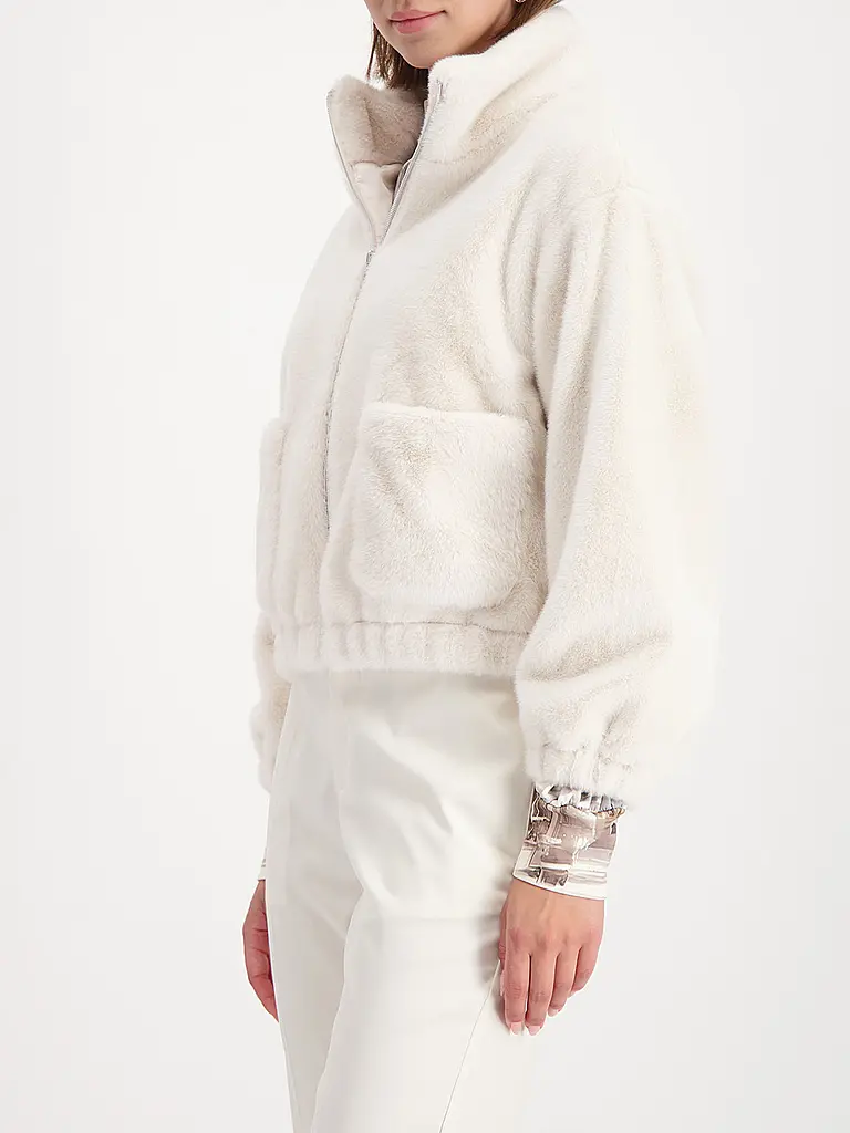 MONARI | Jacke in Felloptik |