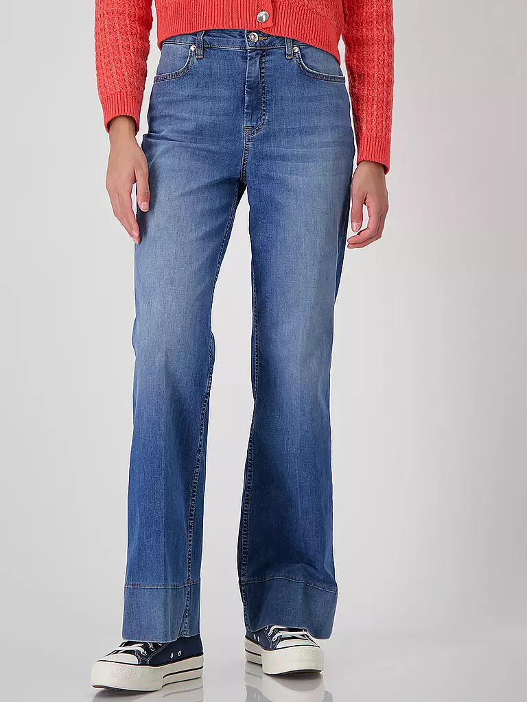 MONARI | Jeans Bootcut Fit  | Blu