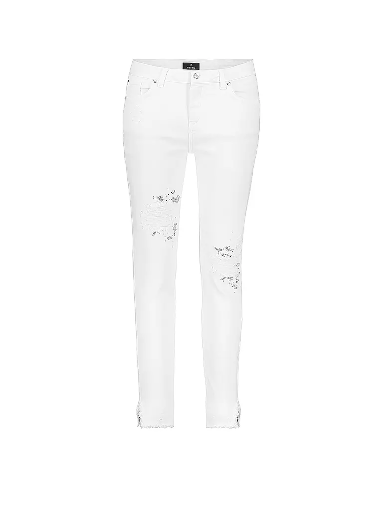 MONARI | Jeans Skinny Fit 7/8 | Grigio chiaro