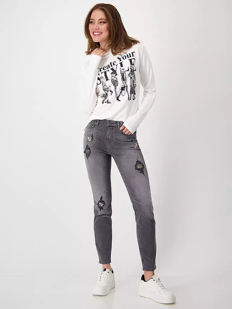 MONARI | Jeans Slim Fit | Grigio
