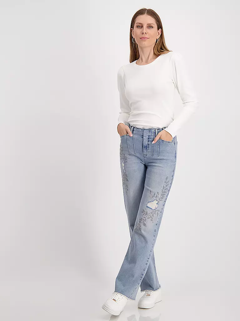 MONARI | Jeans Wide Fit | Blu