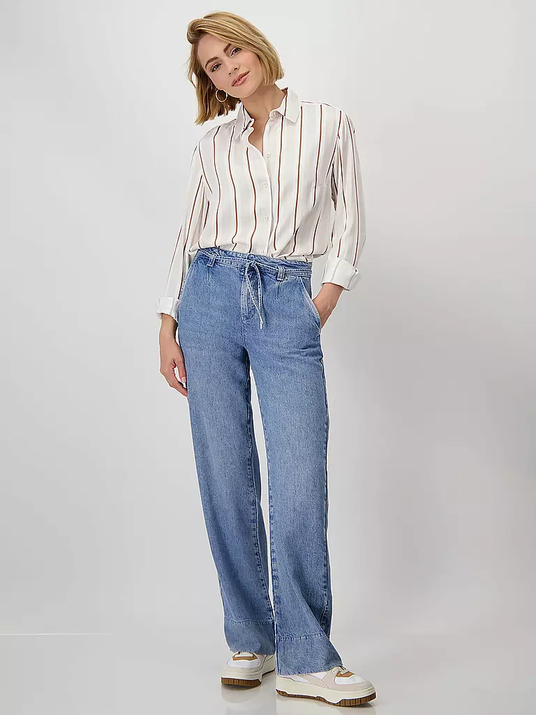 MONARI | Jeans Wide Leg Fit | Blu