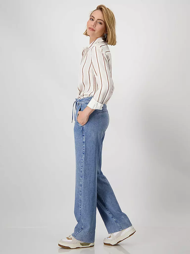 MONARI | Jeans Wide Leg Fit | Blu