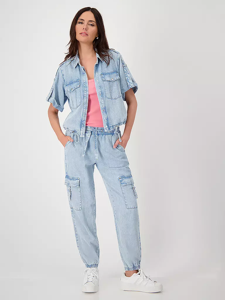 MONARI | Jeansbluse BALI | Blu