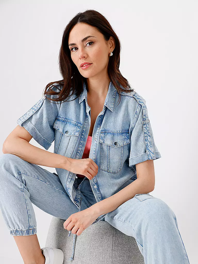 MONARI | Jeansbluse BALI | 