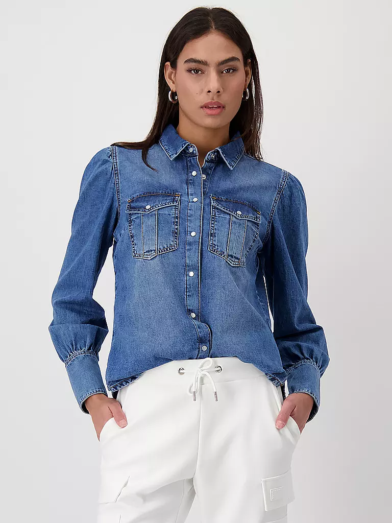MONARI | Jeansbluse | Blu