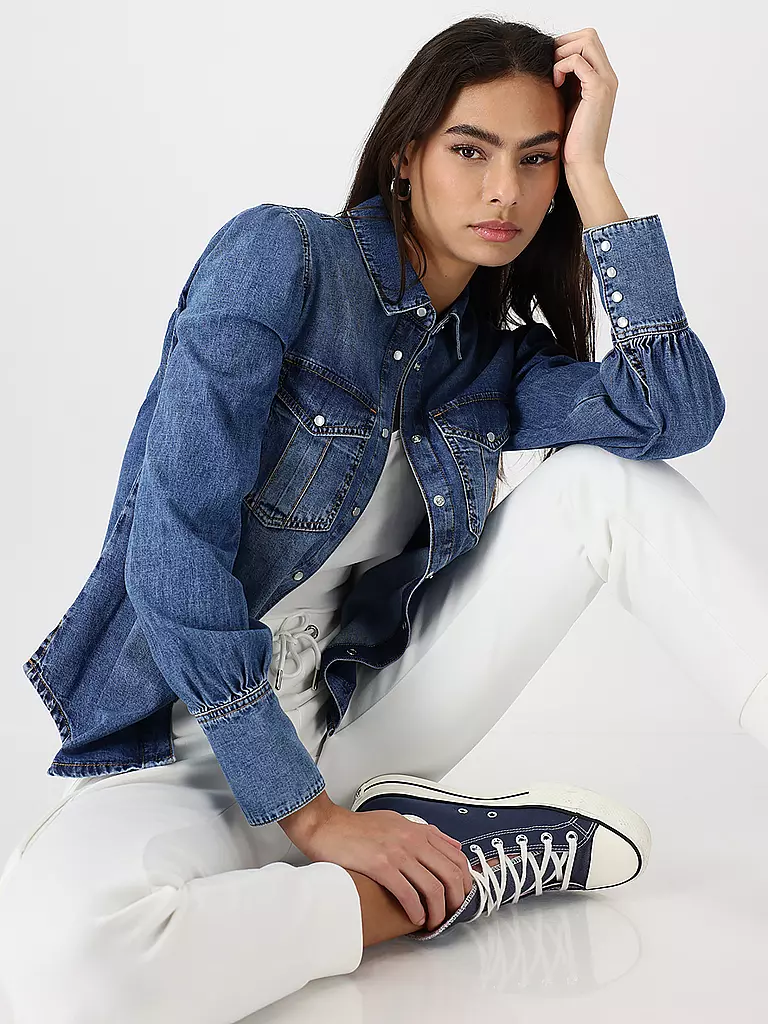 MONARI | Jeansbluse | Blu