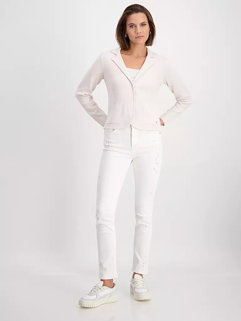 MONARI | Jerseyblazer | Crema