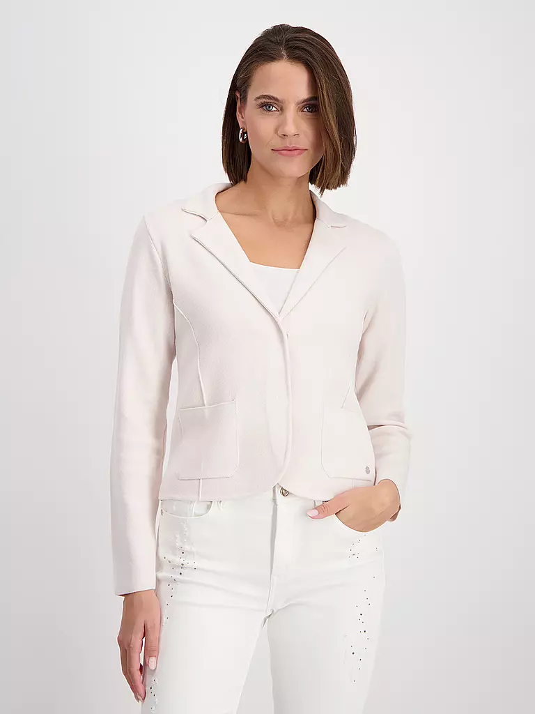 MONARI | Jerseyblazer | Crema