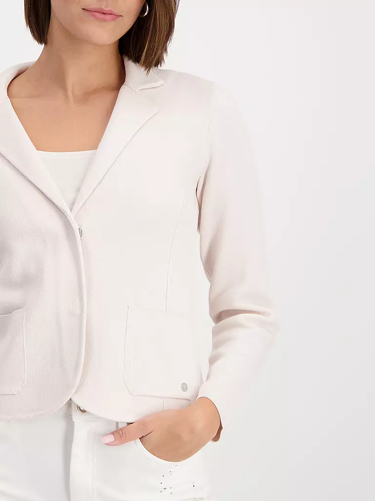 MONARI | Jerseyblazer | Crema