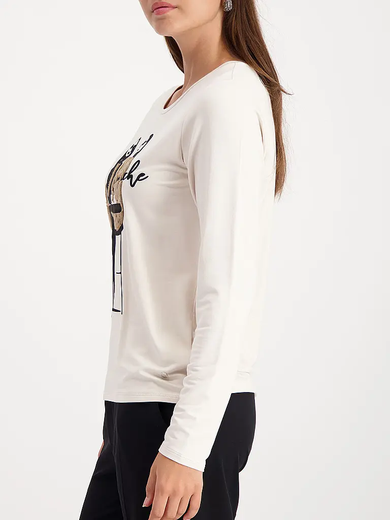 MONARI | Langarmshirt  | Beige
