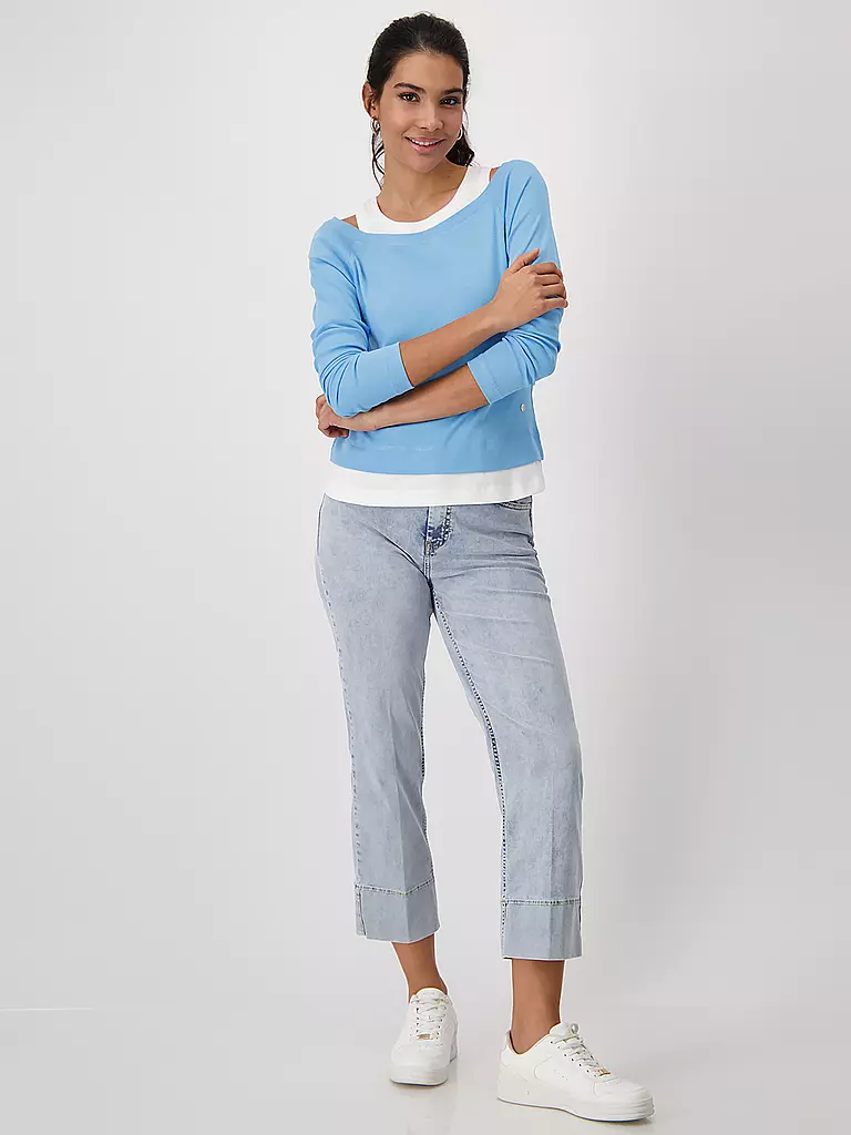 MONARI | Langarmshirt | Blu