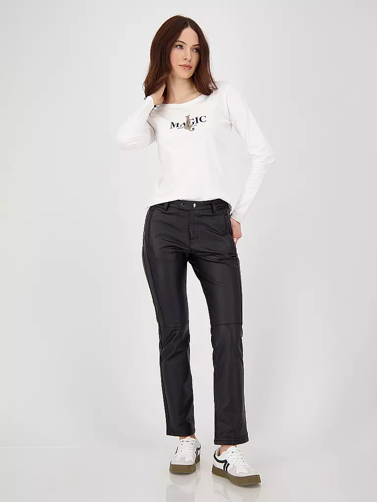 MONARI | Langarmshirt | Crema