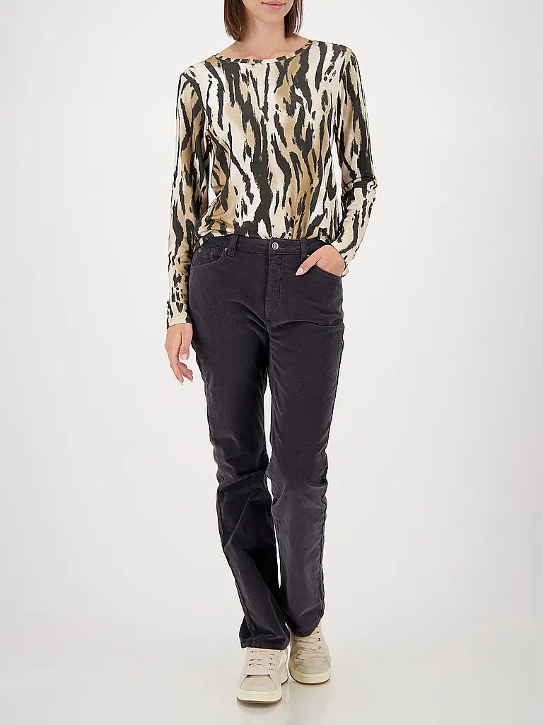 MONARI | Langarmshirt | Crema
