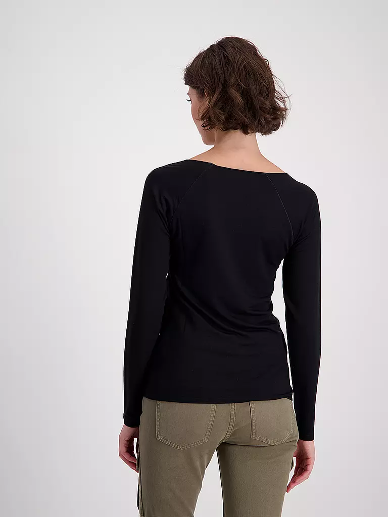 MONARI | Langarmshirt | Nero