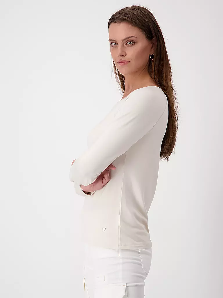 MONARI | Langarmshirt | Crema