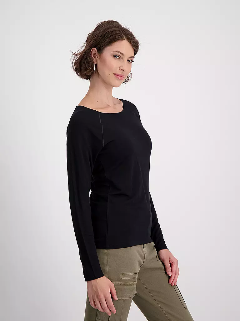 MONARI | Langarmshirt | Nero
