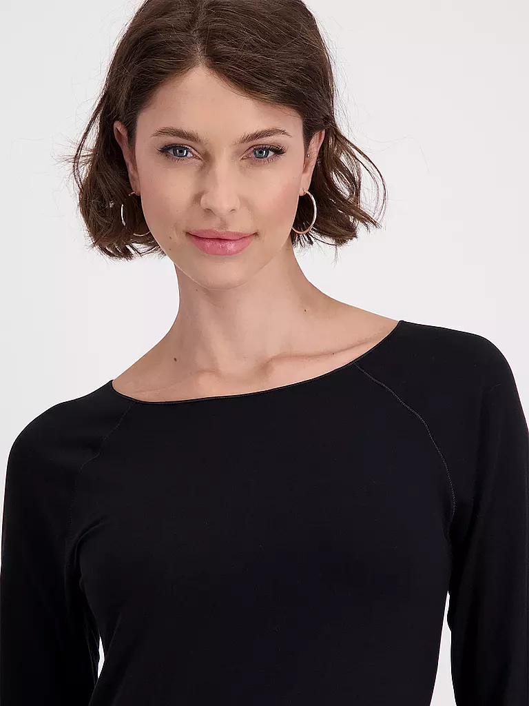 MONARI | Langarmshirt | Nero