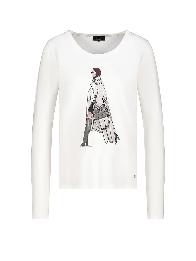 MONARI | Maglietta a maniche lunghe | Crema