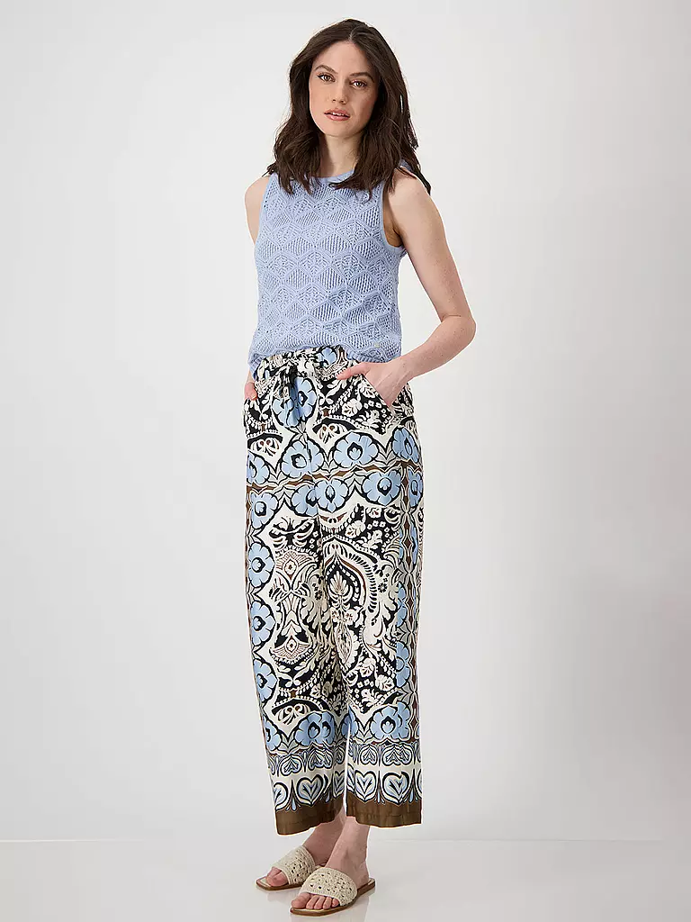 MONARI | Pantaloni a gamba larga | Blu