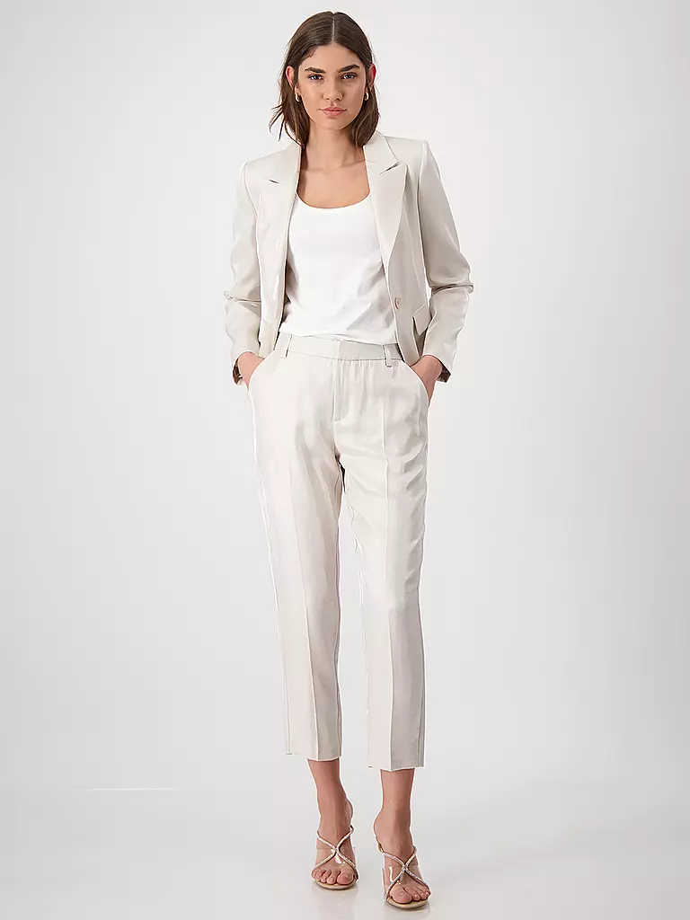 MONARI | Pantaloni business 7/8 | Beige