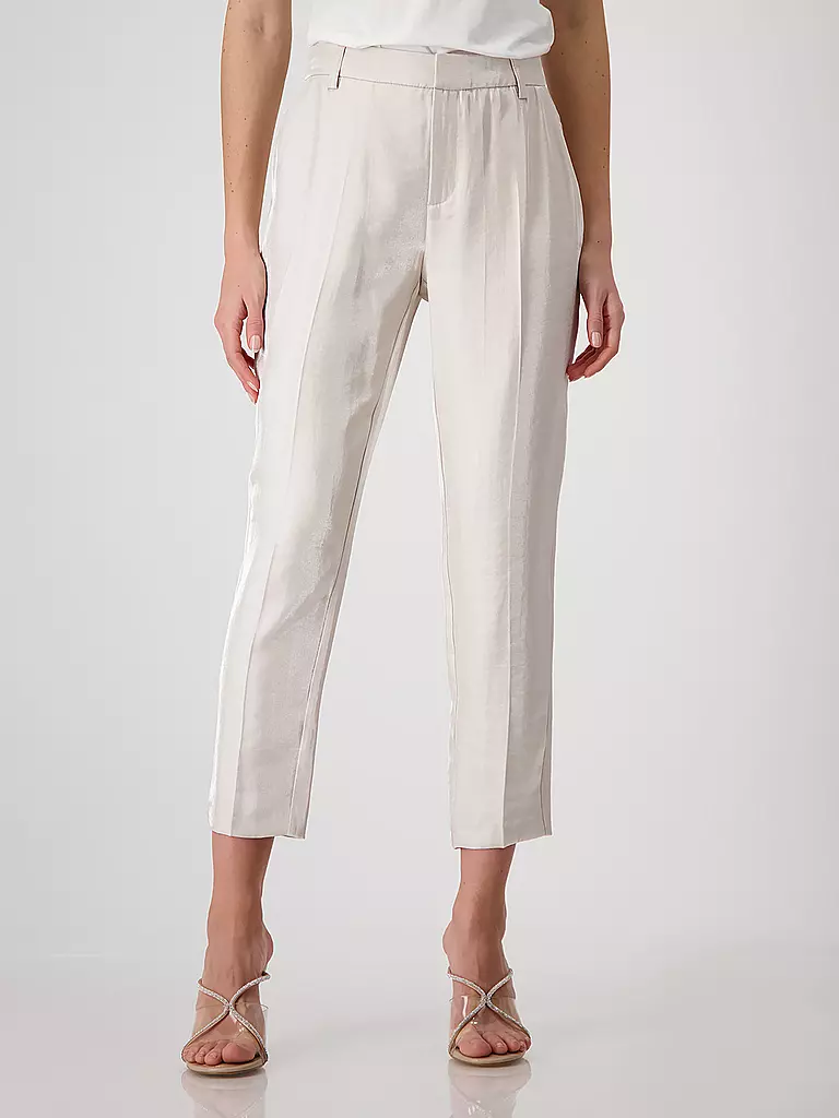 MONARI | Pantaloni business 7/8 | Beige