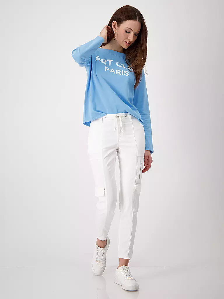 MONARI | Pantaloni cargo | Crema